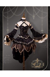 Bramble Rose Divine Revelation Latin Cross Top and Skirt Set(Reservation/Full Payment Without Shipping)